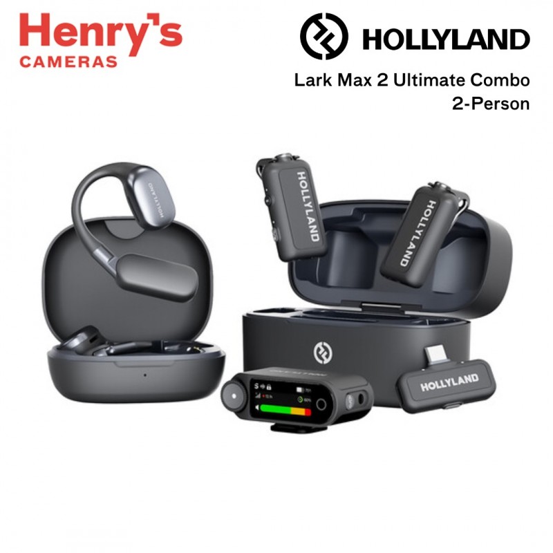 Hollyland Lark Max　マイク2機セット Hollyland Lark MAX 2 Ultimate Combo ワイヤレスマイク La